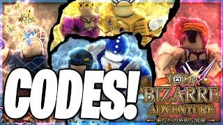 All *NEW* WORKING Your Bizarre Adventure Codes 2021 (YBA CODES ROBLOX)