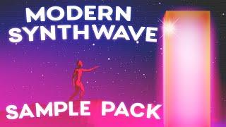 Neon Wave - Modern Synthwave Sample Pack - Snare, Tom, Synth, Bass