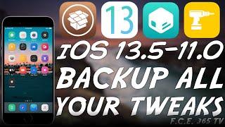 iOS 13.5 - 11 How To Backup / Restore All Your Tweaks (Works For Cydia / Zebra / Sileo / Installer)
