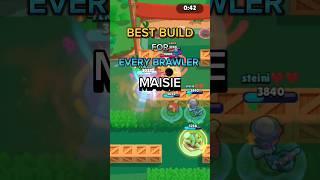 Best build for Maisie ️ #brawlstars #bs #brawl #build #supercell #gaming #videogames #build #maisie