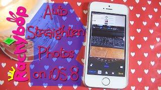 Auto Straighten Photos on iOS 8 | Rachybop