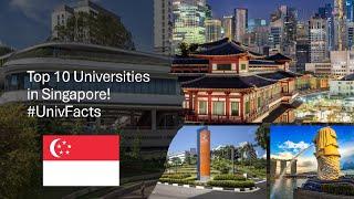 Top 10 Universities in Singapore 2024 - A Quick Guide | Higher Education | University | Singapore