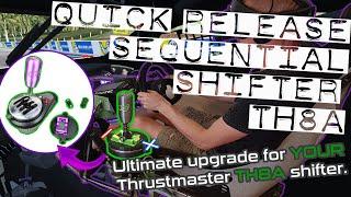 CSS' Sequential shifter mod installation for Thrustmaster TH8A. Ultimate sim Sequential shifter?!?