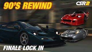 CSR2 | 90'S REWIND FINALE | ONE LAST RUN Lock in & Prize car