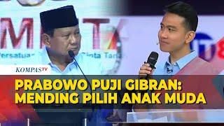 Cerita Prabowo Pilih Gibran sebagai Cawapres: Sempat Dihina Anak Ingusan