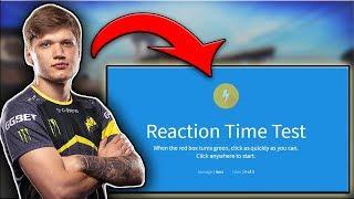 S1mple Takes A Reaction Time Test! (Best of S1mple Ep. 02)