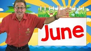 It's the Month of June | Calendar Song for Kids | Jack Hartmann