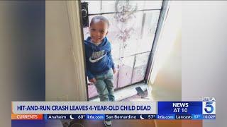 4-year-old boy killed in L.A. hit-and-run crash