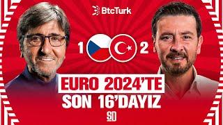 MİLLİ TAKIM SON 16'DA! Çekya 1-2 Türkiye, Hakan Çalhanoğlu, Cenk Tosun, Montella, Avusturya