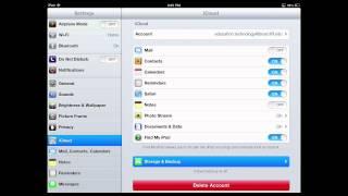 Backup your iPad Data