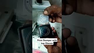 Print Stamper Round Pre inked Stamps #diy #inkrefill #viralshorts