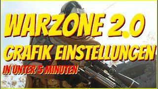 Die BESTEN Warzone 2 Grafik Einstellungen | Max FPS und Sichtbarkeit #warzone2