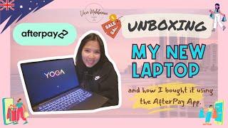 Unboxing: Lenovo Yoga Pro 7i and how I used the Afterpay app to buy it | Vien Mlbnn