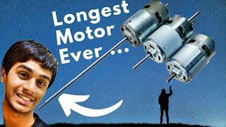 How To Make Long Shaft & Dual Shaft 12v 775 DC MOTOR