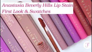 Anastasia Beverly Hills Lip Stain [First Look & Swatches]