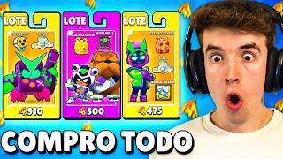 COMPRO *TODA* LA TIENDA de PIZZA PLANET en BRAWL STARS