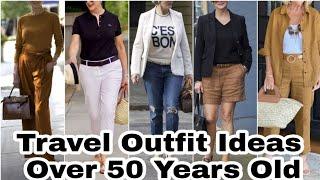 Travel Outfit Ideas Over 50 Years Old @Styling Ideas