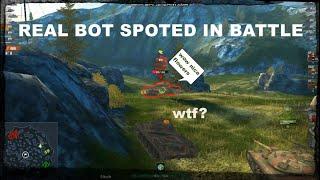 REAL BOT SPOTED IN BATTLE || WOT BLITZ