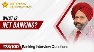 What is Net Banking? Best Answer For Banking Aspirants | Mr. Jasbir Singh | IPB India