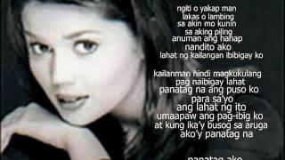 Kailan Man Panatag with Lyrics - Donna Cruz