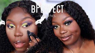 I Tried A Full Face Only Using  *bPerfect Cosmetics* Makeup...Is The Brand Dark Skin Friendly???