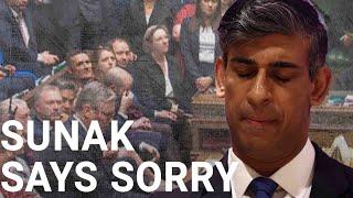 Rishi Sunak apologises for historically bad election result as he speaks from opposition