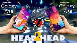 SAMSUNG GALAXY A70 VS GALAXY A50