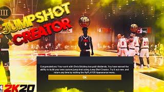 FASTEST WAY TO GET CUSTOM JUMPSHOTS NBA 2K20! HOW TO GET JUMPSHOT CREATOR