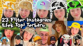 23 Filter Instagram Terbaru Efek Topi Viral|| Hat Effect Instastory