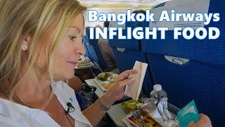 BANGKOK AIRWAYS Economy Class Food Review  Inflight Meal & Drinks on Short-haul Flight