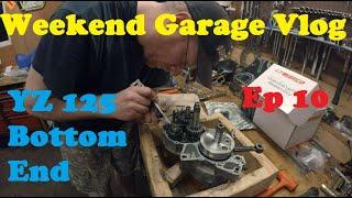 Weekend Garage Vlog Episode 10: 1998 YZ 125 engine rebuild Pt 2 Bottom end build