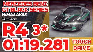 Asphalt UNITE - MERCEDES AMG GT BLACK Grand Prix Round 4 | 3⭐ Touchdrive | Frozen Route