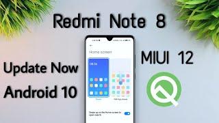 REDMI NOTE 8 - OFFICIAL  Global stable UPDATE SYSTEM LAUNCHER | REDMI NOTE 8 NEW UPDATE