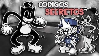 LOS CODIGOS SECRETOS DE CARTOON CAT SON MUY...  / FNF VS Cartoon Cat 2.0 EXTRAS en Español