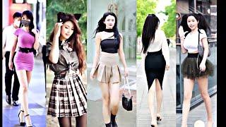 Mejores Street Fashion Tik Tok / China Street Fashion Douyin / Hot & Beautiful Girls ep 030