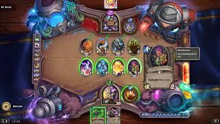 HearthStone Puzzles - The Secret Lab, Mirror Dr. Boom walkthrough.