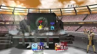 [SSBB]Kirby (Yasuhiro the Ninja) Vs. Diddy Kong (PeeJay Bonobo)