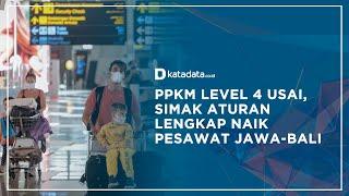 PPKM Level 4 Usai, Simak Aturan Lengkap Naik Pesawat Jawa-Bali | Katadata Indonesia