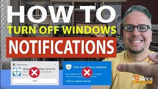 How to TURN OFF Irritating Notifications In Chrome PC 2023 Windows 10 & 11