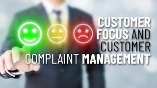 Customer Focus and Customer Complaint Management - haccp.com