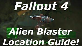 Fallout 4 Alien Blaster Pistol Location Guide! (Fallout 4 Unique / Rare / Legendary Weapons / Guns)