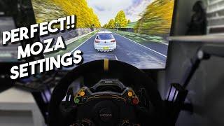 PERFECT WHEEL SETTINGS FOR ASSETTO CORSA ON MOZA'S