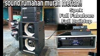 Sound Rumahan Full Fabulous 15 inch Parathel Horegg..Parathel 15 inch