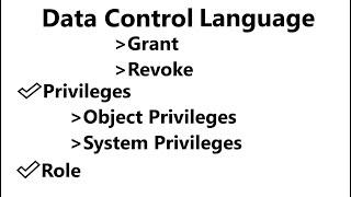 dcl commands in sql | grant and revoke in sql | how to use grant and revoke