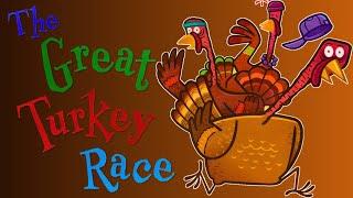  The Great Turkey Race  Kids Book Thanksgiving Short Funny Read Aloud