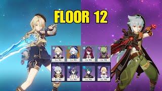 Physical Freminet & Razor Main DPS | Genshin Impact 4.2 Spiral Abyss Floor 12