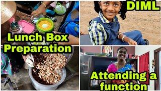 DIML | Busy Morning Lunch Box Preparation | Going out for a function | Fun Day With Kids | RK Family