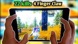 IPAD MINI 5 PUBG MOBILE 4 FINGER CLAW HANDCAM GAMEPLAY + FULL GYROSCOPE