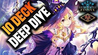 10 Deck DEEP DIVE! Meta Decks and More for Shadowverse Evolve TCG