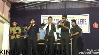 LIVE PERFORMANCE ( KING'S OF STUDENTS)